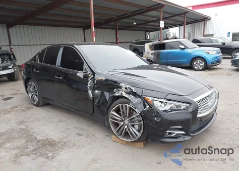 2015 Infiniti Q50 Premium/Sport from USA, damaged, VIN JN1BV7AP1FM344679